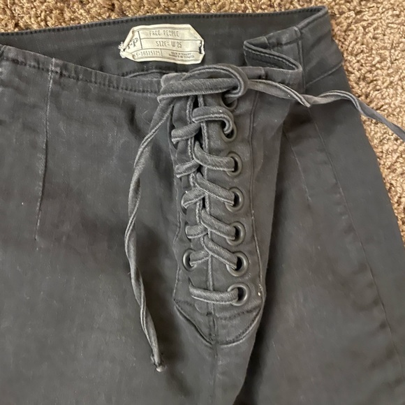 Free People Pants - Free People Lace Up Waist Pants